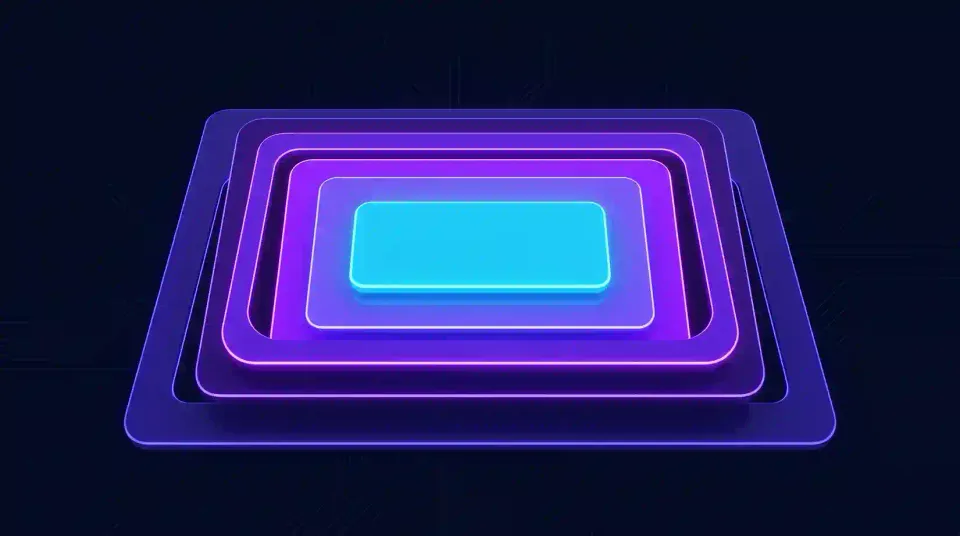 Ilustración digital vibrante y colorista, portada del artículo de profundización en BEM