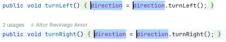 Multicursor con varias ocurrencias seleccionadas